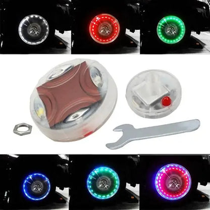 Solar Flash Wheel Tire Light