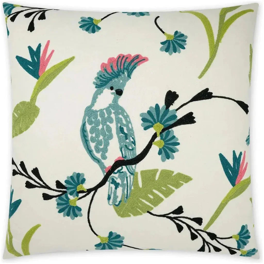Razza Animal Turquoise Teal Large Throw Pillow Insert