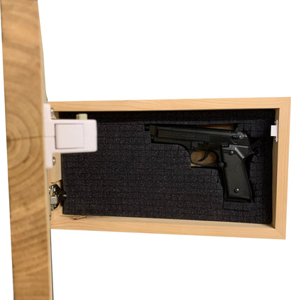 Red Line American Flag Hidden Gun Storage, Customizable Thin Red Line Concealment Flag for Firefighters