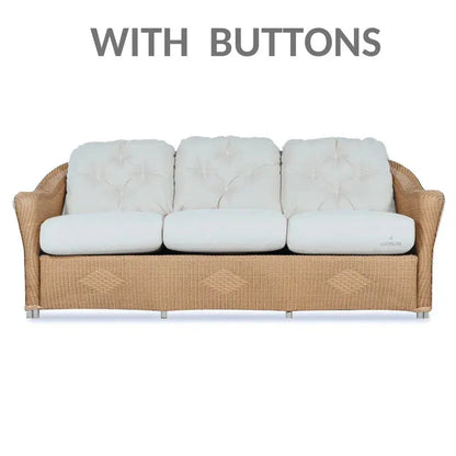 Reflections All Weather Wicker 3-Seater Sofa with Sunbrella Cushions
