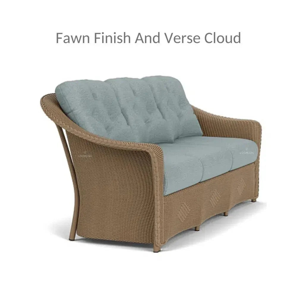 Reflections All Weather Wicker 3-Seater Sofa with Sunbrella Cushions
