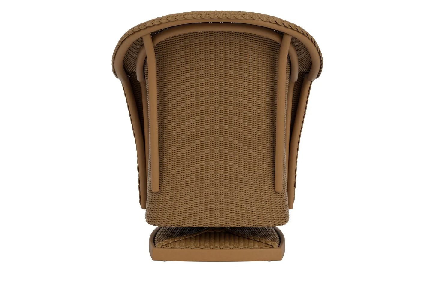 Reflections Wicker Patio Swivel Rocker Dining Chair