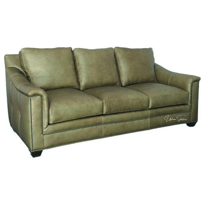 Run Wild Wild West Leather, Mustang Sofa