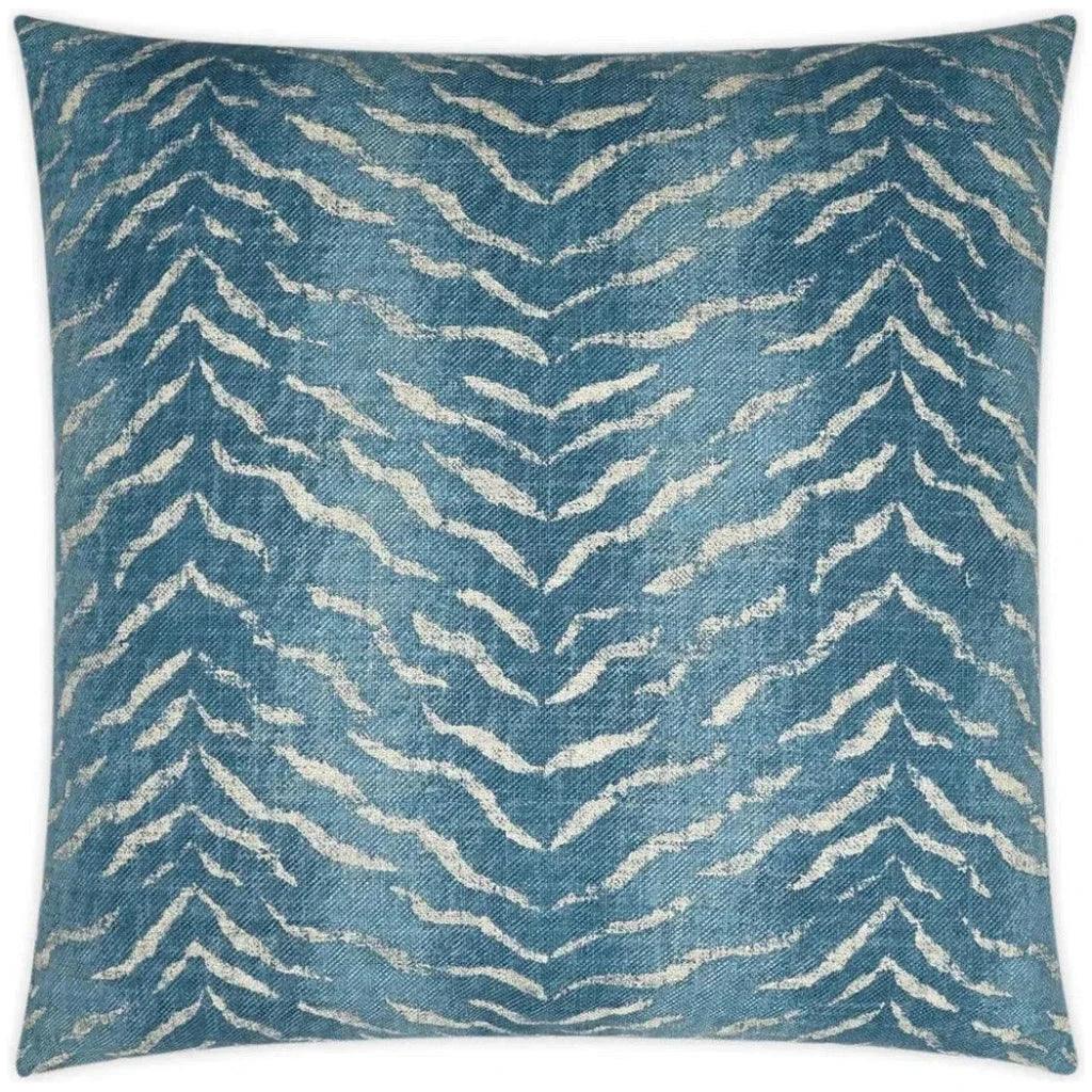 Ruolan Persian Animal Blue Large Throw Pillow Insert