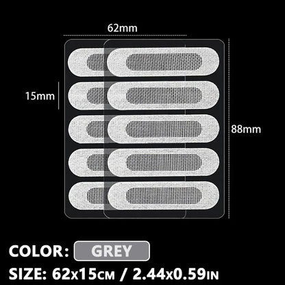 Window Mosquito Net Repair Tape Self Adhesive Window Screen Repair Patch Strong Anti-Insect Fly Mesh Broken Holes Repair
