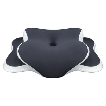 Memory Foam Pillow Cervical Pillow Neck Pain Relief Contour Ergonomic Orthopedic Neck Support for Side Back Stomach Sleeper Gift