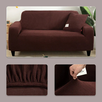 Elastic Jacquard Sofa Cover 1/2/3/4/5 Seater Couch Cover Sofa Covers Versatile Furniture Protection Slipcover For Living Room