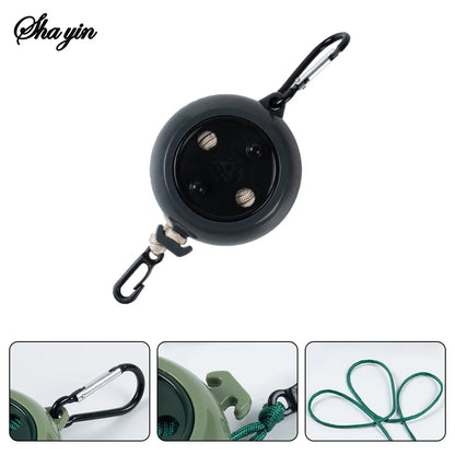 10M Retractable Clothesline Outdoor Travel Portable Clothes Drying Rack Windproof Washing Line For Camping Home Laundry Hanger