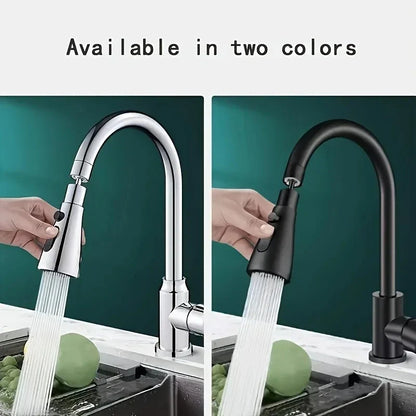 Universal 360° Rotate Kitchen Faucet Extender Aerator Plastic Splash Filter Kitchen Washbasin Faucet Bubbler Nozzle Aerator