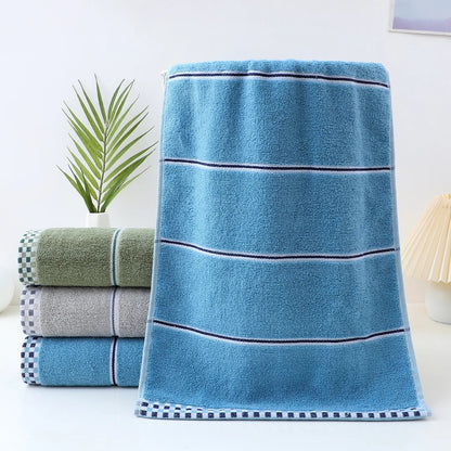 Class a All-Cotton Thickened Absorbent Jacquard Skin-Friendly Face Towel Bath Pure Cotton Adult Towel