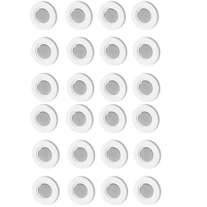 3-24pcs Magnetic Remote Control Holder Air Conditioning Remote Control Wall Storage Magnetic Hook Non Perforated Magnetic Buckle