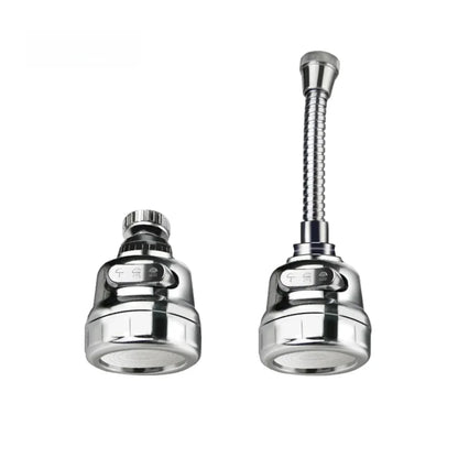 360 Degree Swivel Kitchen Faucet Aerator Adjustable Dual Mode Sprayer Filter Diffuser Water Saving Nozzle Faucet Connector