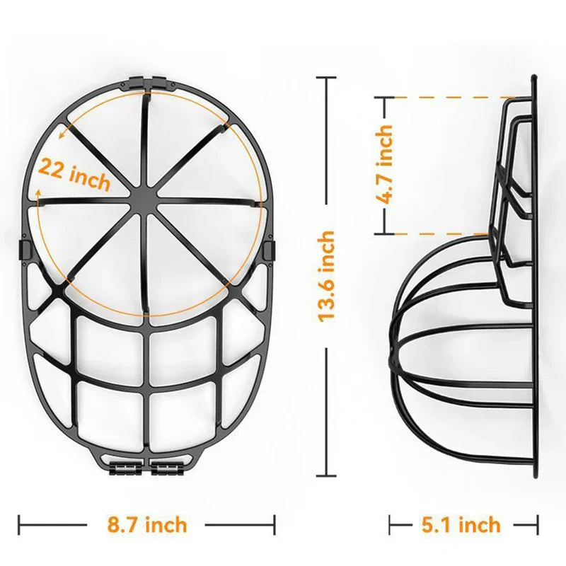 Hat Washer, Household Products, Laundry Accessories, Anti Deformation Hat Protection Frame, Sturdy Frame