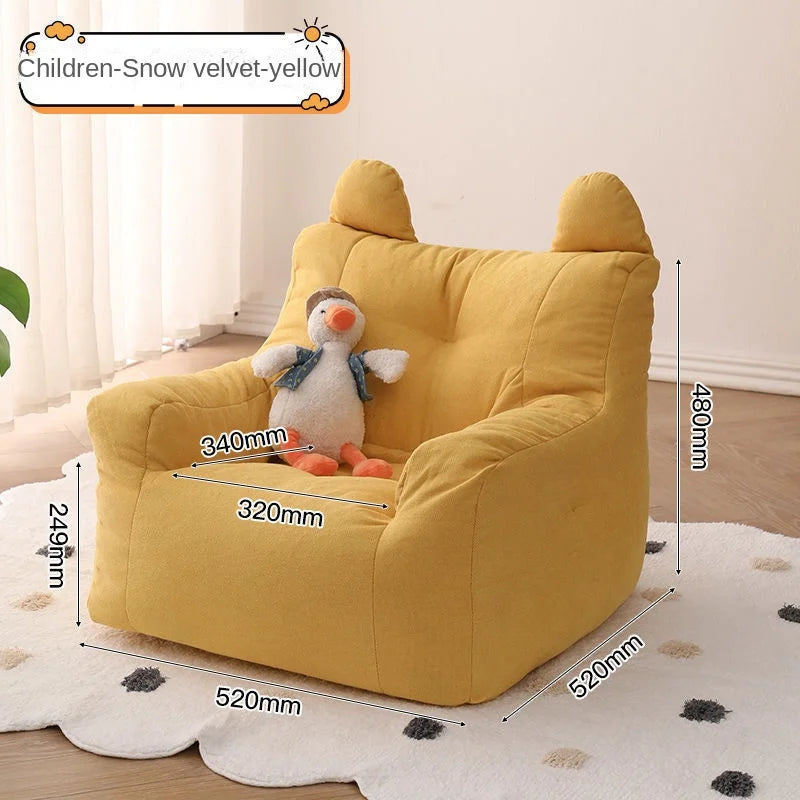 K-STAR Cute and Lazy Sofa Mini Casual Seat Cartoon Children's Sofa Reading Men and Women Simple Sofa Baby Sofa 2024 dropshopping