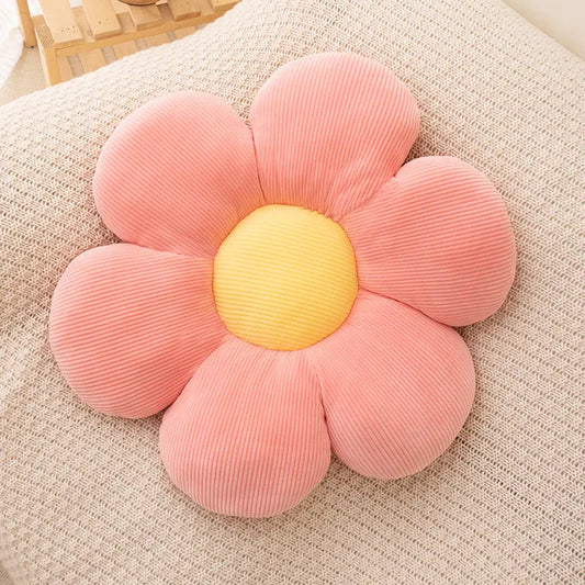 35CM Colorful Flowers Plush Pillow Plant Petal Cushion Stuffed Toys  Home Decoration Gifts