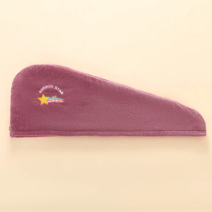 1pc Soft Quick-Dry Hair Towel  - Absorbent Hair Drying Wrap for Women Girls, Bathroom Essential Hair Hat