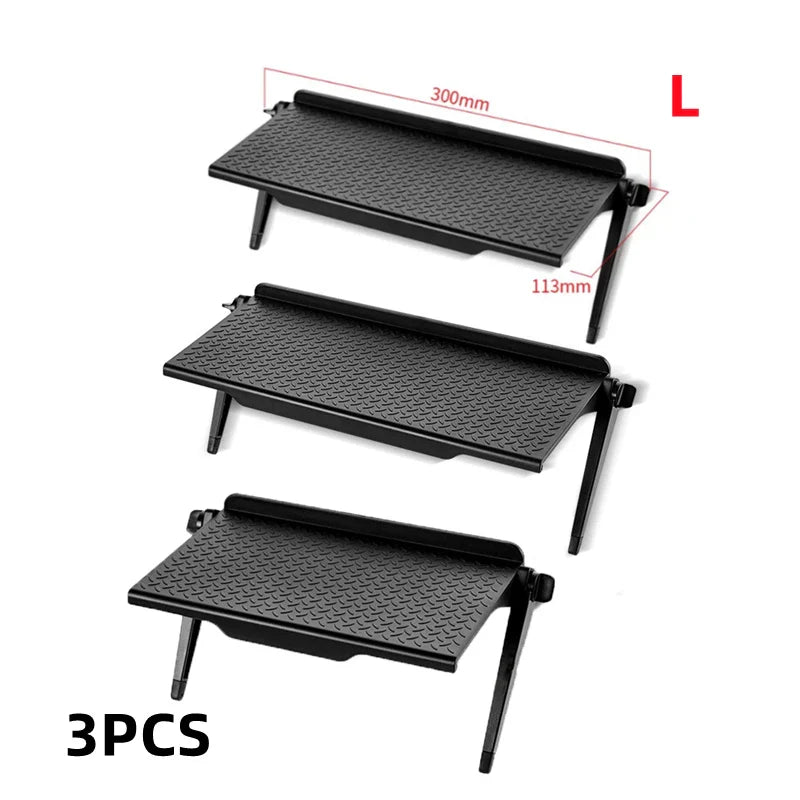 Adjustable TV Screen Top Storage Shelf Computer Monitor Screen Top Storage Rack TV Media Box Router Shelf Rack Home Organizer