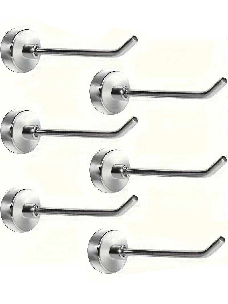5pcs Magnetic Hook, Heavy Duty Magnet Hook, Magnetic Cruise Hook Hanging, Large Metal Magnetic Hook, Can Be Used For Grill,