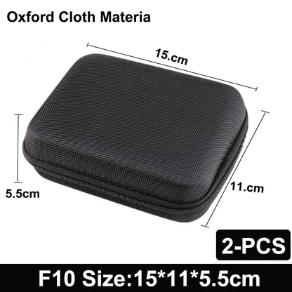 Earphone Data Storage Bag Oval Square Rectangle Cable Organizer Bags Mini Zipper Pouch Tech Gadgets Portable Charger U Disk Case