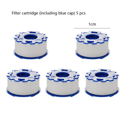 Kitchen Faucet Water Filter Pressurized Sink Filter Water Purifier 360° Tap Splash Proof Faucet Aerator Extender for Bathroom