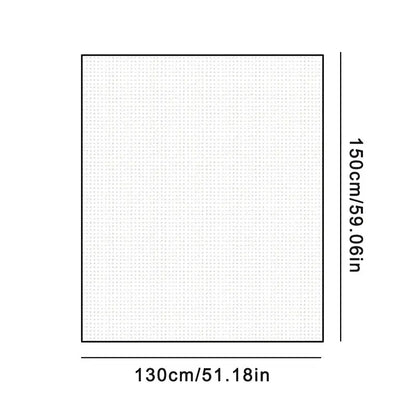 1pcs Self Adhesive Invisible Screens Summer Anti-mosquito and Insect Screens Simple Operation White Screens