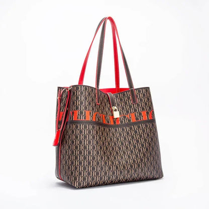 CH Ladies Handbag Large 2024 New Multifunctional Fashion Design Classic Retro Capacity Shoulder Bag Ladies Handbag Luxury Brand