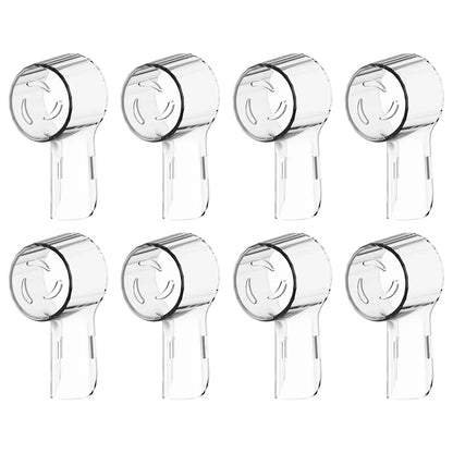 Toothbrush Dustproof Covers Caps Compatible with Braun Oral B Replacement Heads & iO Series Electric Toothbrush Head Protector