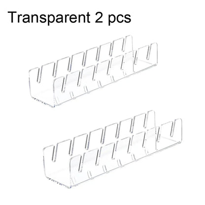 Hot sale Baseball cap racks Stackable Rectangular Acrylic Hat Organizer Stand For Baseball Caps Display And Organizer