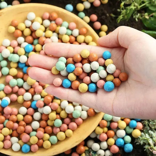 300G Colorful Ceramic Pebbles Cover Stones 0.8-1cm for Aquarium Tank Hydroponic Plants Greenery Succulents Bonsai Decoration