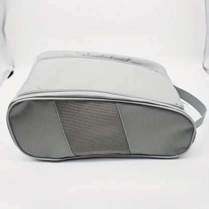 Portable Golf Shoe Bag Oxford Cloth Shoe Carrier Bags Breathable Lightweight Golf Handbag Dustproof Football Tennis Shoe Bag
