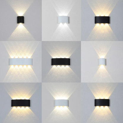 LED Wall Lamp Outdoor Waterproof IP66 Interior Wall Light 2W 4W 6W 8W 10W minimalist creative bedroom bedside lamp
