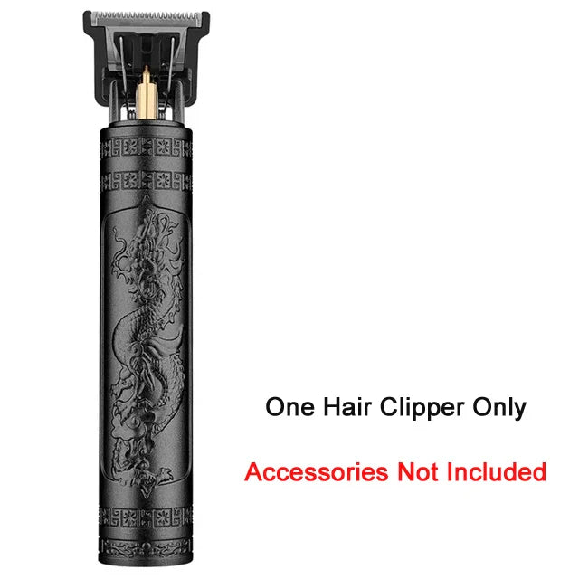 Vintage Hair Clipper USB Charging Hair Cutting Machine Electric Hair Trimmer Portable Shaver Professional Barber Boyfriend Gift