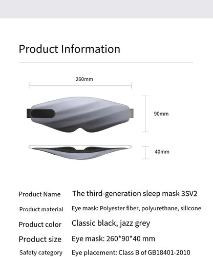 Eye Mask Sleep 3D Stereoscopic Sleep Aid for Men Women Adult Portable For Sleeping Block Out Light Eye Mask Travel