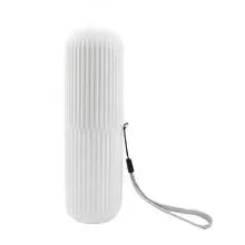 1Pc Portable Toothbrush Cup Bathroom Toothpaste Holder Storage Case Box Organizer Travel Toiletries Storage Cup New Creative