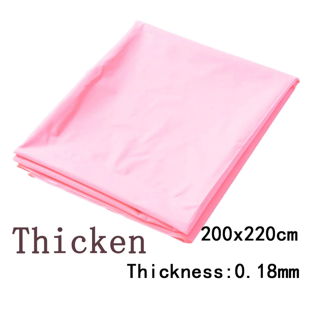 New Couple Game Waterproof Bed Sexy Sheet Waterproof PU Bed Sheet Oil Resistant SPA Mattress Black PVC Thick Bed Plastic Leather