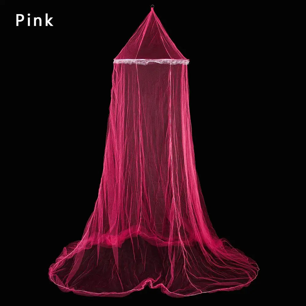 Princess Mosquito Net Canopy Encryption Dome Fly Insect Mesh Repellent Protection Single Entry Bed Decoration Home Decor
