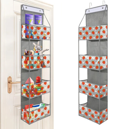 1pc 4 /6Layer Over The Door Hanging Organizer Cosmetics Wall Hanging Storage Organizerfor Nursery Bathroom Closet Bedroom Dorm