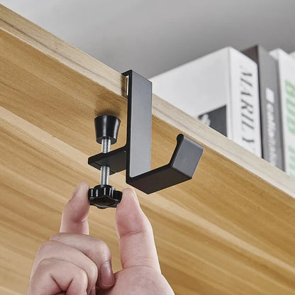 1/2pc Adjustable Desk Edge Hook Gaming Headset Desk Hanger Backpack Storage Hanging Hook Holder Punch-free Home Universal Hook