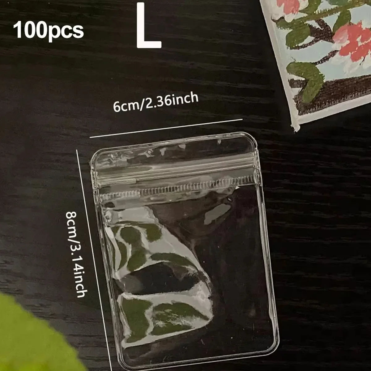 Clear Earring Bags Waterproof Bags Thickened Reusable Storage Pouch for Jewelry Rings Necklace Bracelet