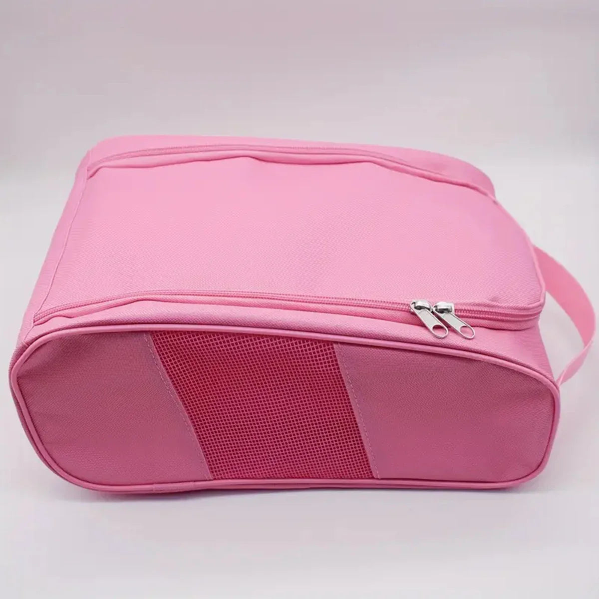 Portable Golf Shoe Bag Oxford Cloth Shoe Carrier Bags Breathable Lightweight Golf Handbag Dustproof Football Tennis Shoe Bag