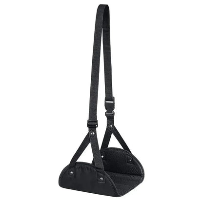 Portable Foot Mat - Adjustable Strap Office Resting Foot Mat Foot Hammock Foot Mat Lazy Man Magic Travel Magic Travel Airplane