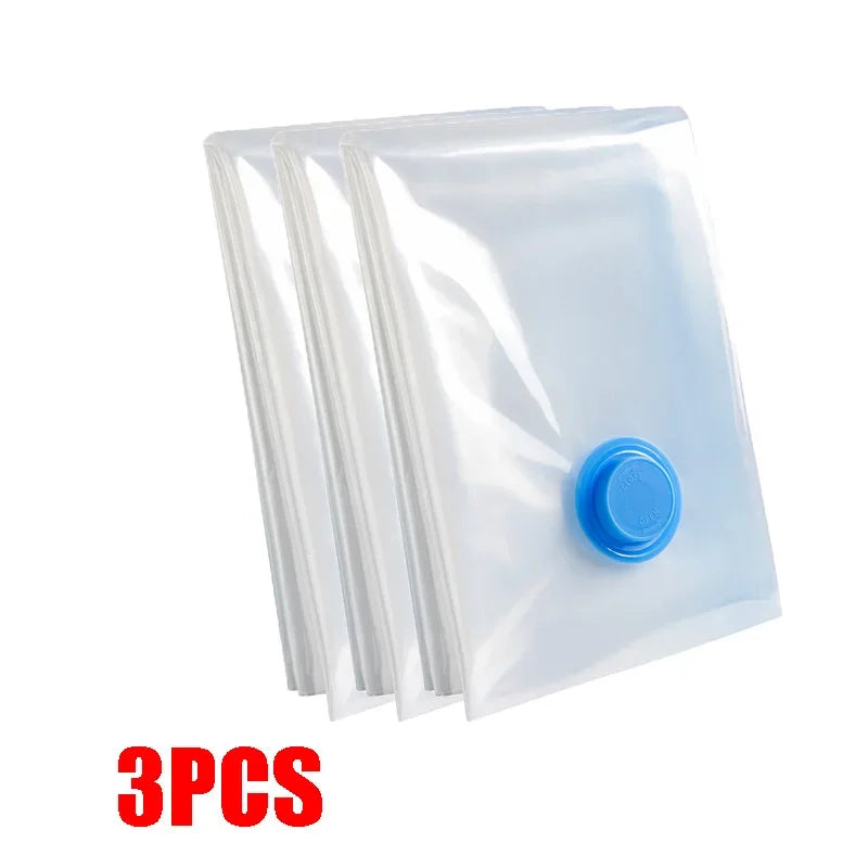 Vacuum Storage Bags Wardrobe Organizer Vacuum Seal Bag Space Saving Bags for Clothes Pillow Bedding Blanket Packaging Storager