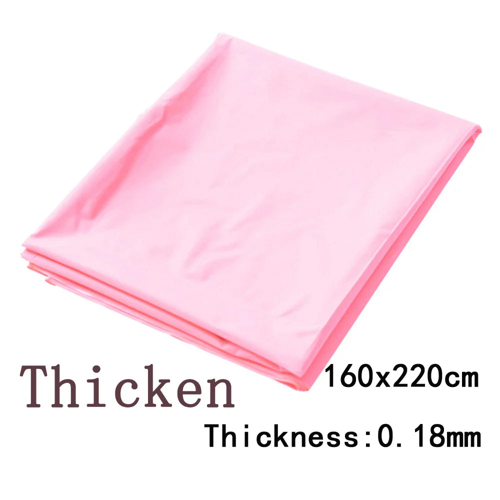 New Couple Game Waterproof Bed Sexy Sheet Waterproof PU Bed Sheet Oil Resistant SPA Mattress Black PVC Thick Bed Plastic Leather