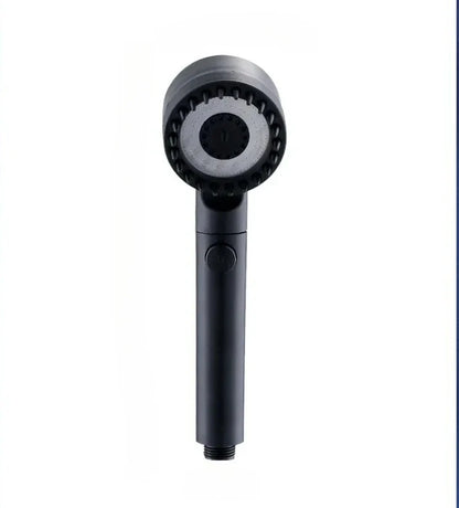 High Pressurized Filter Shower Head 3-mode Adjustable Spray with Massage Brush Rain Faucet Bathroom Accessories
