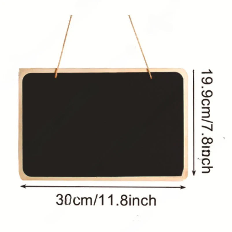Rustic Wedding Wooden Blackboard Mr Mrs Bridal Shower Decoration Photobooth Birthday Party DIY Home Decor Sign Message Board