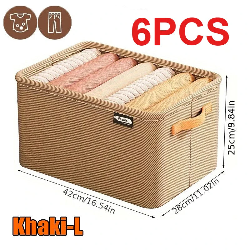 Thicken Clothes Organizer Pants Sweater Storage Cabinets Drawers Organizer Jeans Storage Box Wardrobe Clothes Storage Organizers