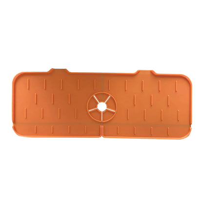 Kitchen Gadgets Silicone Faucet Absorbent Pad Shelf Sink Splash Catcher Countertop Protective Mat Bathroom Drain Mat Acceesories