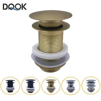 Bathroom Basin Sink Pop Up Drain Waste Stopper Bathroom Faucet Accessories