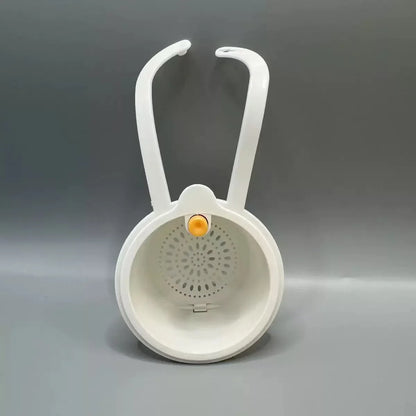 Press-Type Drain Basket: Food Strainer & Sink Organizer, Multi-Functional for Kitchen & Bathroom Use