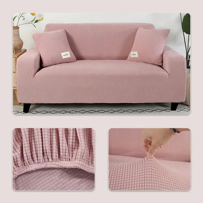 Elastic Jacquard Sofa Cover 1/2/3/4/5 Seater Couch Cover Sofa Covers Versatile Furniture Protection Slipcover For Living Room